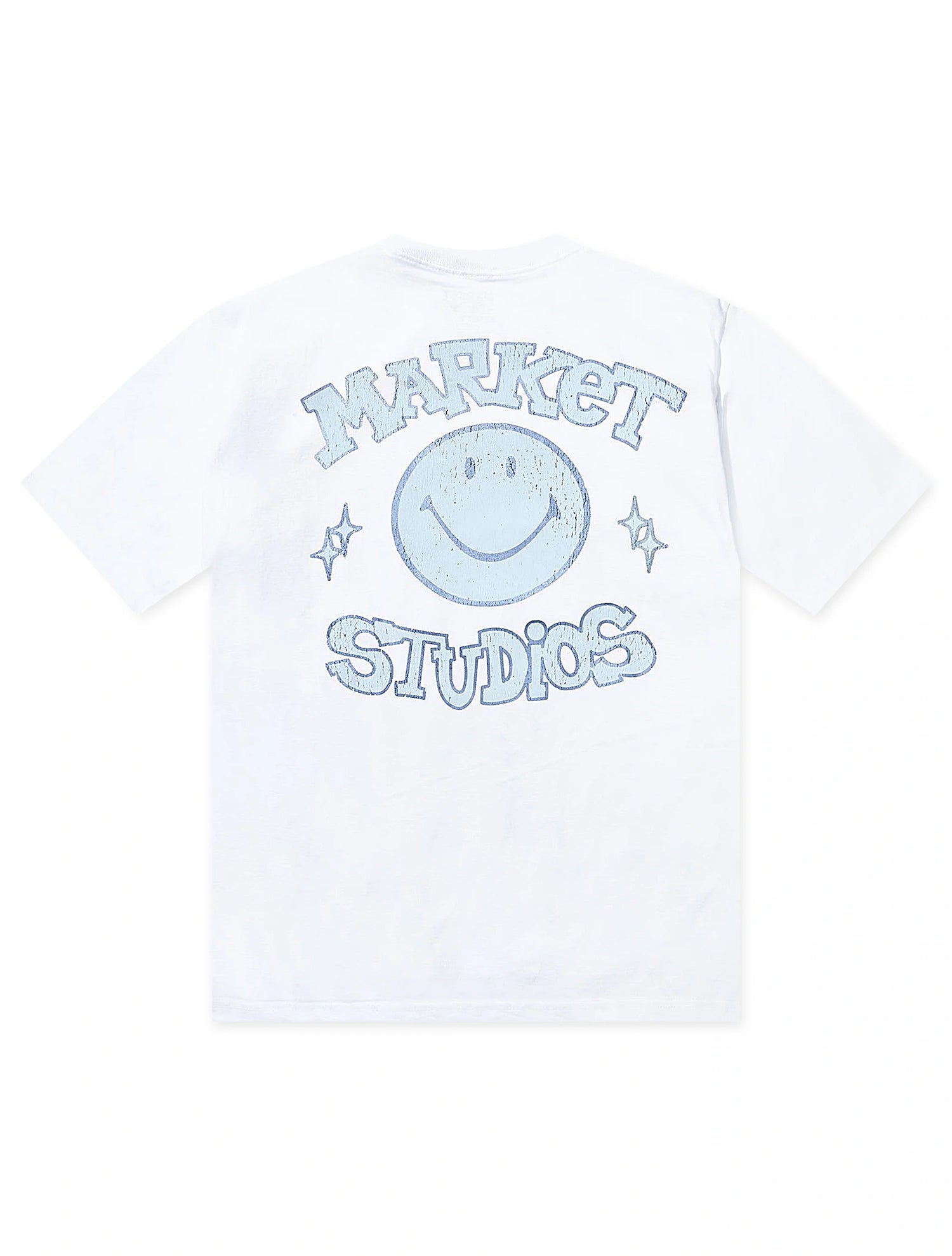 Market Studios Smiley Old School Tee - White