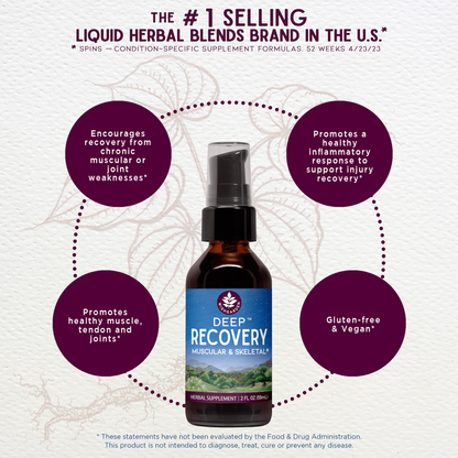 Deep Recovery, Muscular &amp; Skeletal by WishGarden Herbs