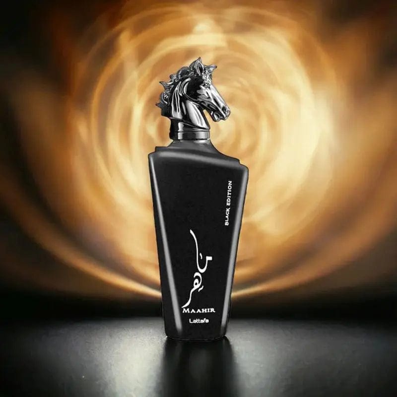 Maahir Black Edition By Lattafa For Unisex 3.3oz EDP Spray by perfumesandrea