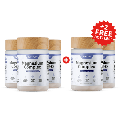 Magnesium Complex - Buy 3 Get 2 Free by Snap Supplements