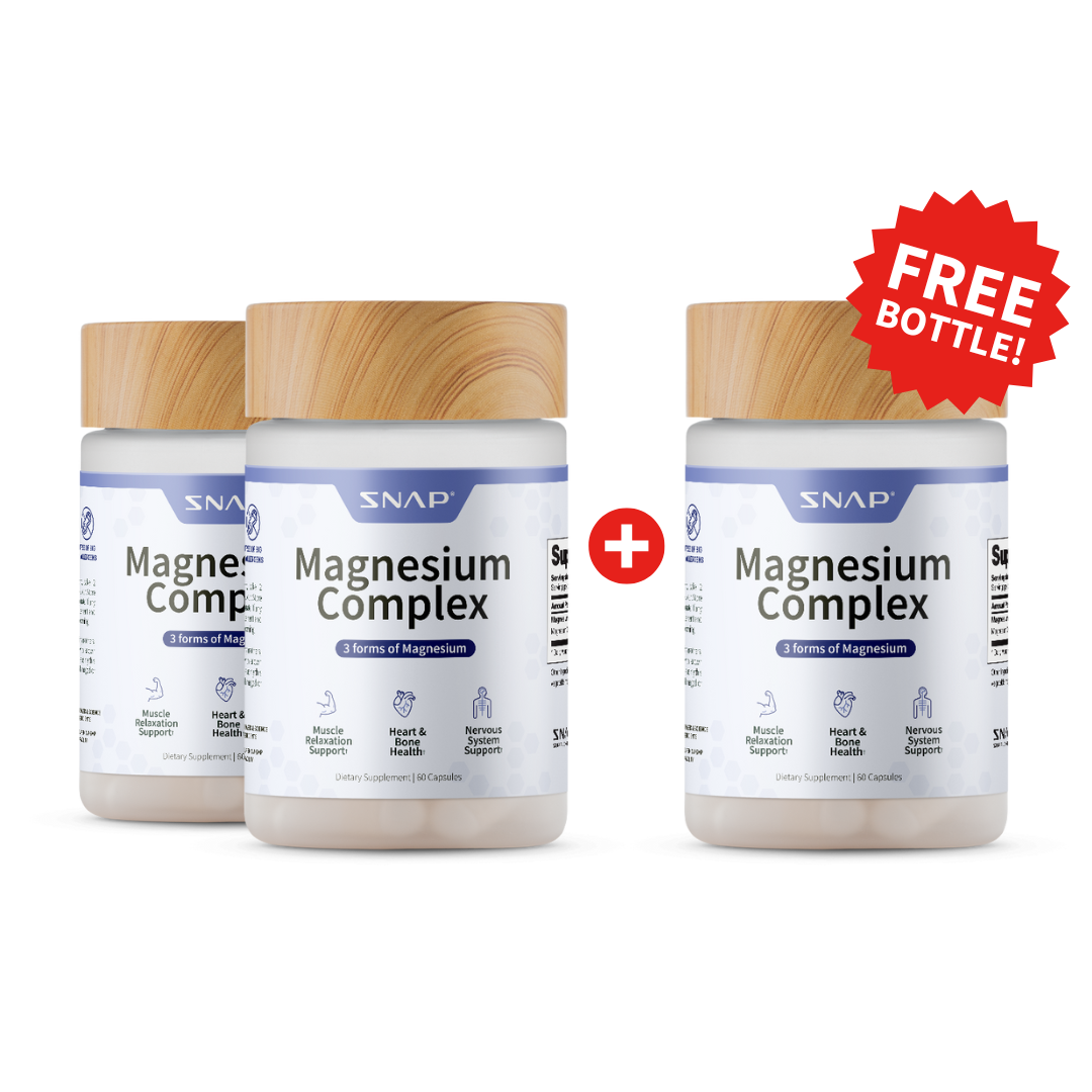Magnesium Complex - Buy 2, Get 1 Free by Snap Supplements
