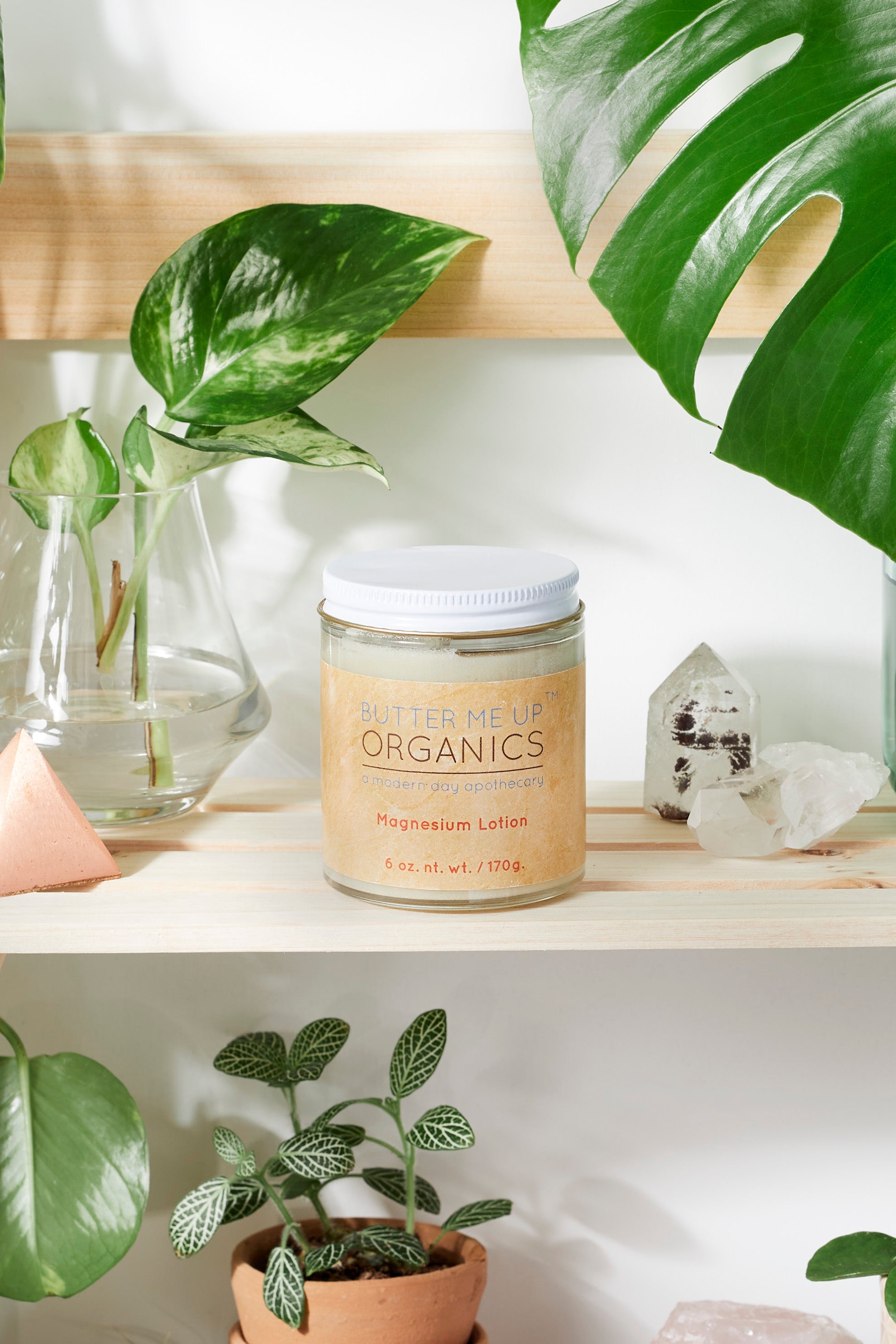 Organic Magnesium Lotion / Magnesium / Magnesium Cream / Magnesium Butter / Magnesium Body Butter / Magnesium Chloride / Magnesium Rub Balm by Butter Me Up Organics