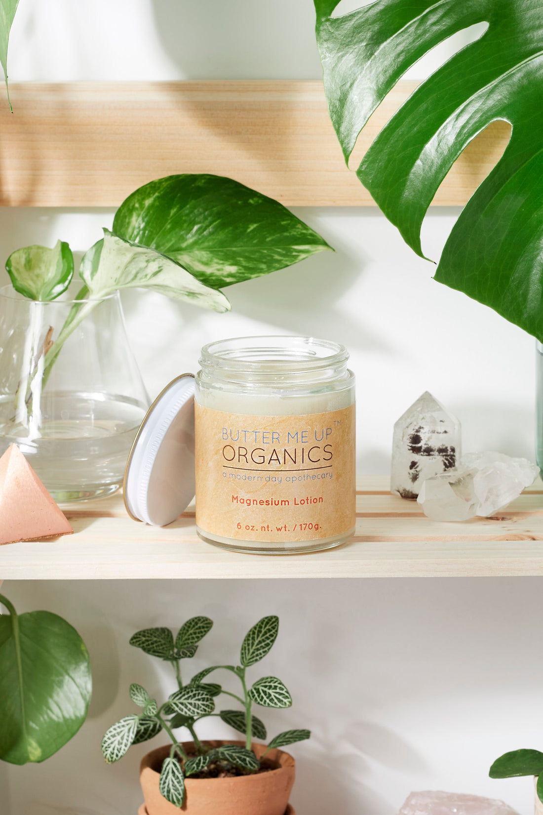 Organic Magnesium Lotion / Magnesium / Magnesium Cream / Magnesium Butter / Magnesium Body Butter / Magnesium Chloride / Magnesium Rub Balm by Butter Me Up Organics