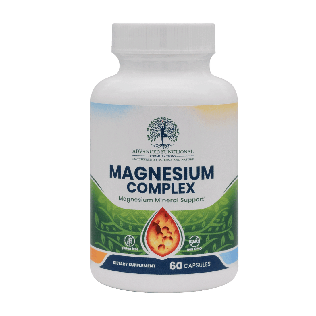 Magnesium Complex (Best blend of magnesium available) by Advanced Functional Medicine Supplements