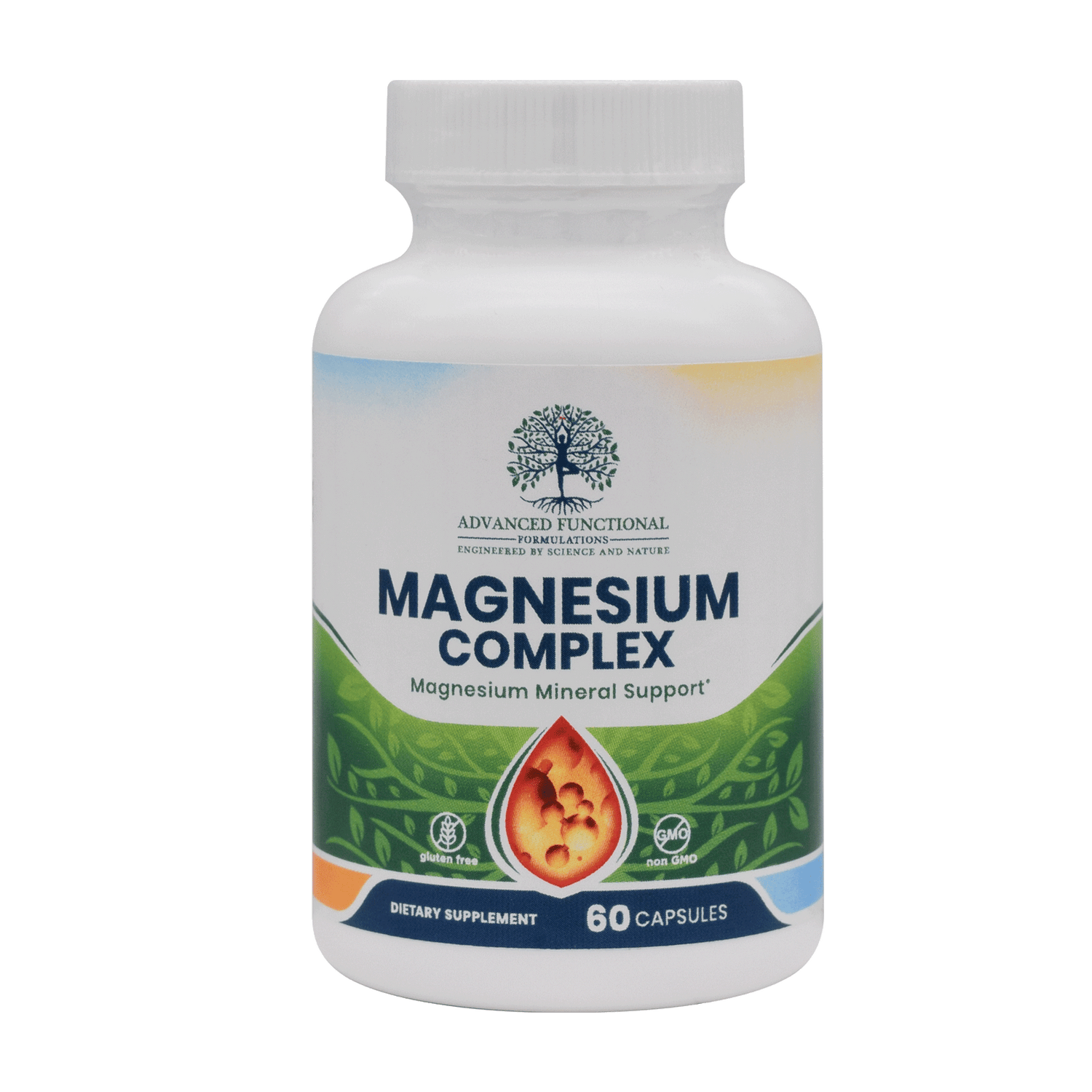Magnesium Complex (Best blend of magnesium available) by Advanced Functional Medicine Supplements