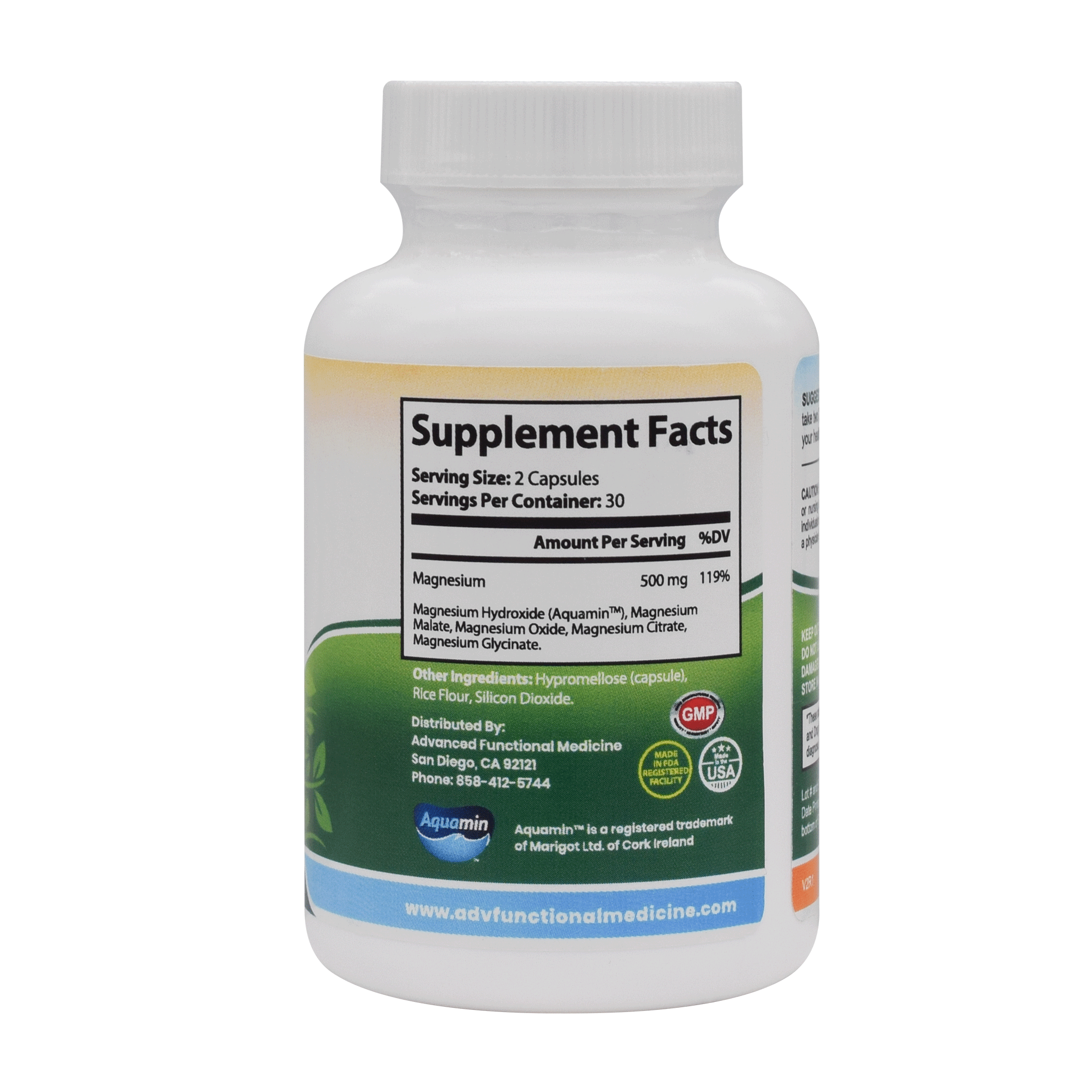 Magnesium Complex (Best blend of magnesium available) by Advanced Functional Medicine Supplements