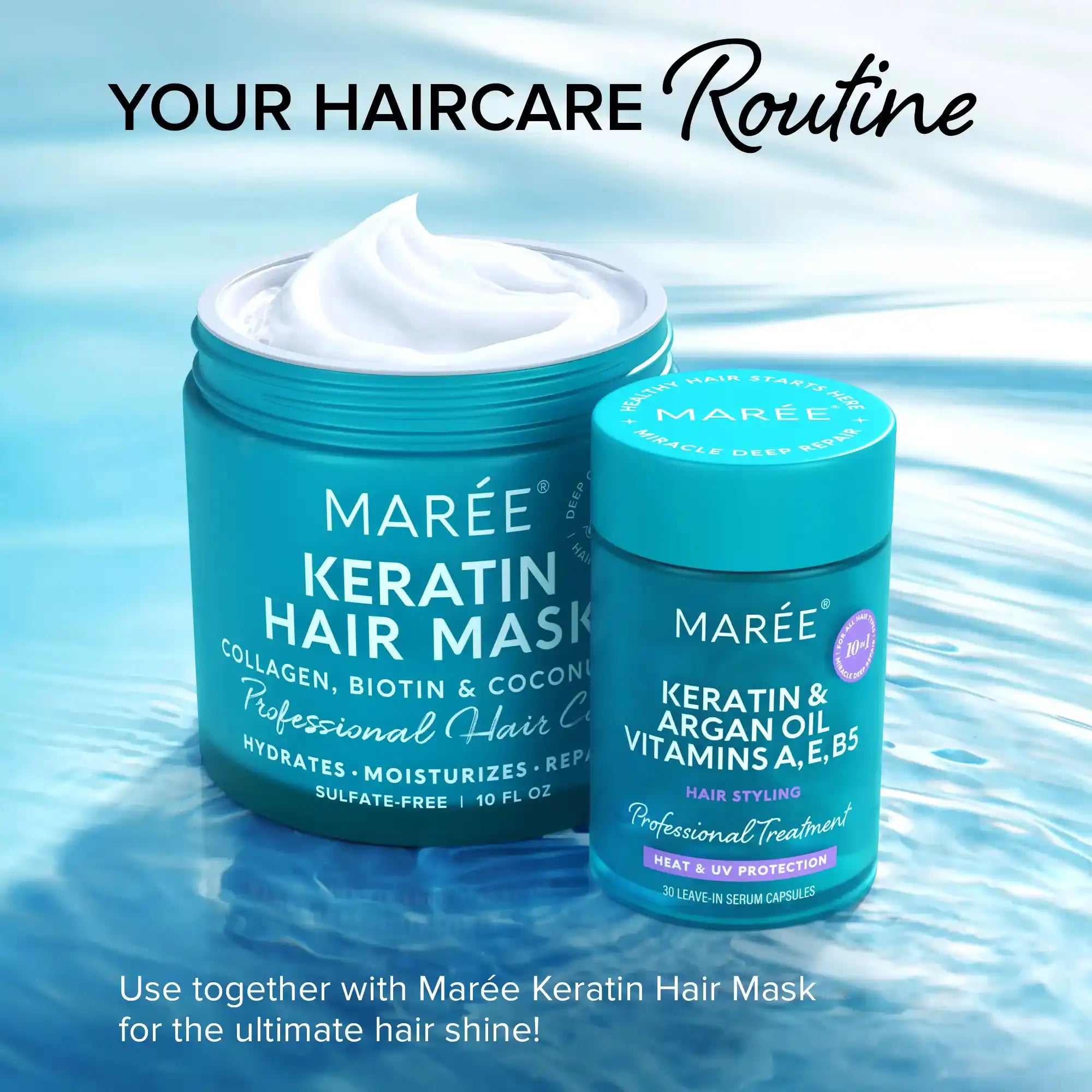Oil Capsules For Frizzy Hair by Maree