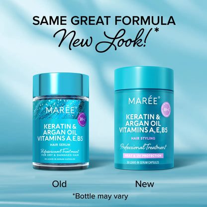 Oil Capsules For Frizzy Hair by Maree