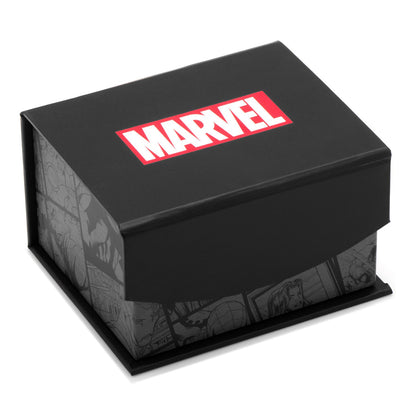 Marvel Iron Man "I Love You 3000" Gunmetal Hidden Message Tie Bar by Cufflinks.com