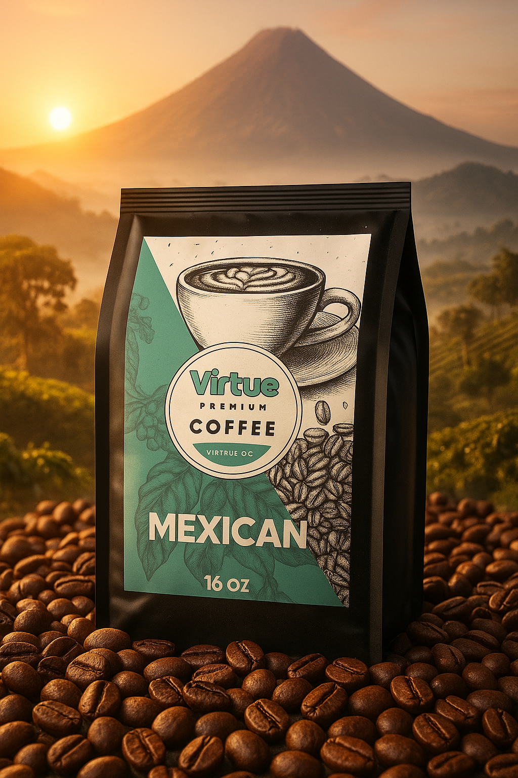 Organic Coffee – 16oz | Small Batch, Pure &amp; Expertly Roasted by Virtrue