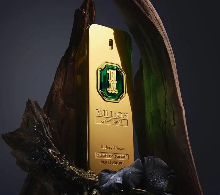 1 Million Gold Oud By Paco Rabanne For Men 3Pcs Set Parfum Spray by perfumesandrea