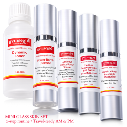 Mini Set - Travel Size - Glass Skin Set by gymsegbë