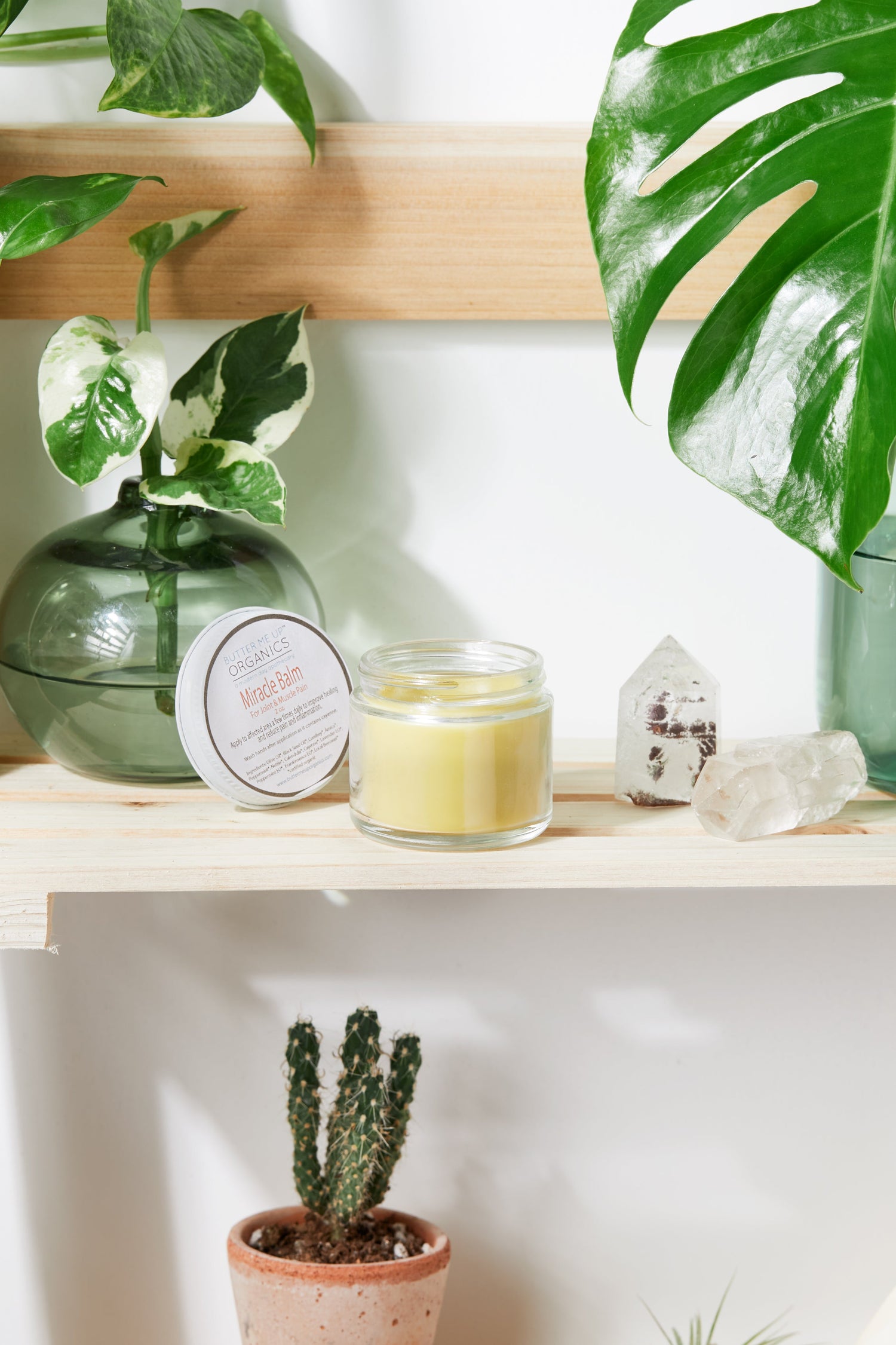 Miracle Balm / Organic Herbal Pain Balm / Muscle Pain / Deep Joint Pain / Pain Relief Balm / Pain Reliever / Sore Muscles / Sore Joints by Butter Me Up Organics