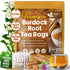Burdock Root Tea Bags, 100% Natural & Pure from Burdock Root. Burdock Root Herbal Tea. Burdock Root Tea. No Sugar, No Caffeine, No Gluten, Vegan. by FreshDrinkUS - Natural and Premium Herbal Tea
