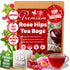Premium Rosehip Tea Bags, 100% Natural & Pure from Rose Hip Fruits. by FreshDrinkUS - Natural and Premium Herbal Tea