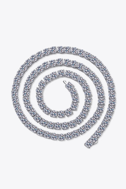 31 Carat Sparkala™ Tennis Necklace (Rhodium Over Pure Sterling Silver) by Sparkala