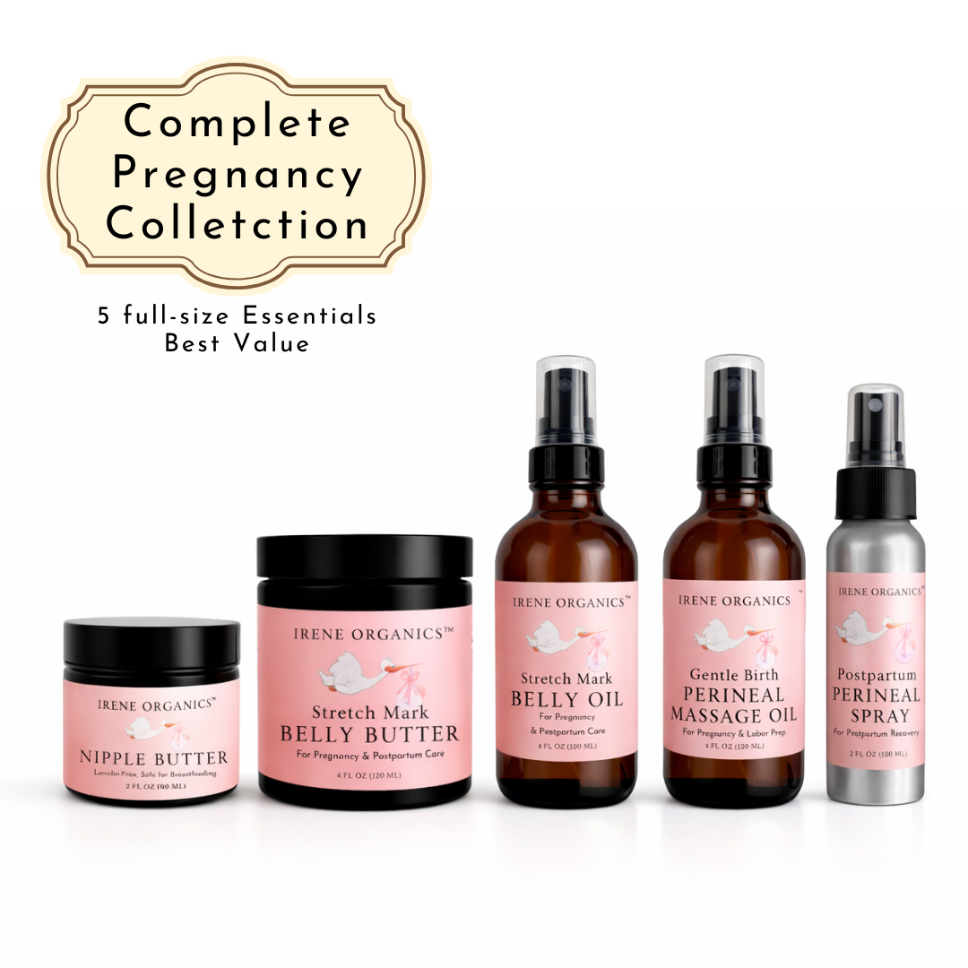 Complete Pregnancy &amp; Postpartum Care Routine by Irene Organics