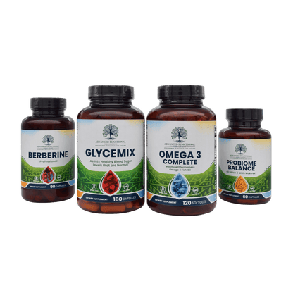 Monthly Maintenance Supplement Package (Ultimate Blood Sugar support) by Advanced Functional Medicine Supplements