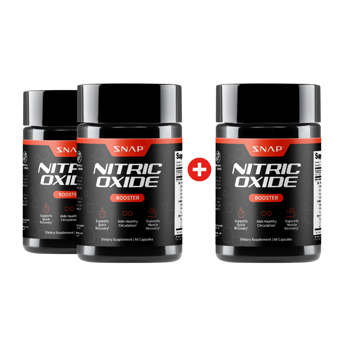 Nitric Oxide Booster - Buy 2, Get 1 FREE! by Snap Supplements