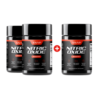 Nitric Oxide Booster - Buy 2, Get 1 Deal by Snap Supplements