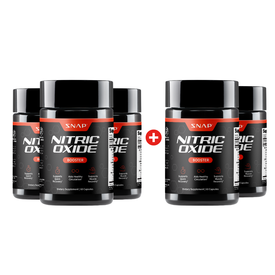 Nitric Oxide Booster - 5 Bottles by Snap Supplements