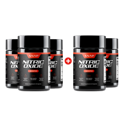 Nitric Oxide Booster - 5 Bottles by Snap Supplements