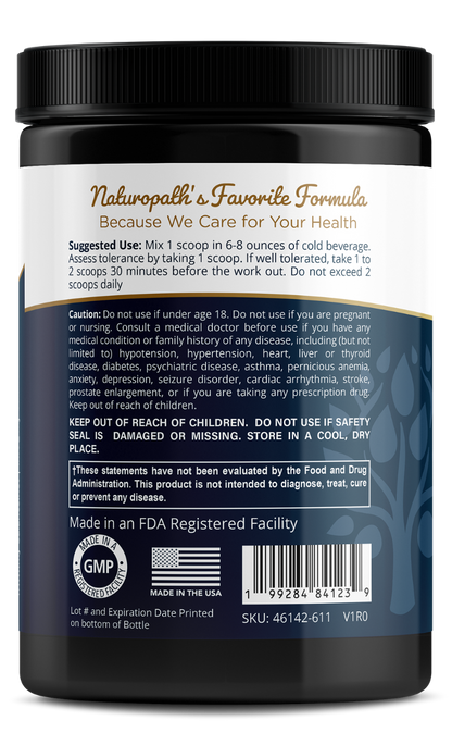 Nitric Oxide Booster Powder Mix – Blue Raspberry Flavor by My Balance