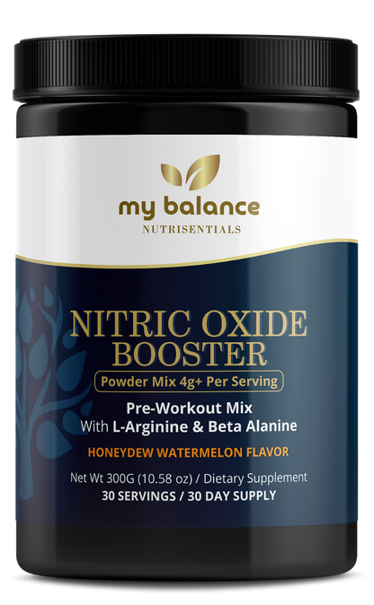 Nitric Oxide Booster Powder Mix – Honeydew/Watermelon Flavor by My Balance