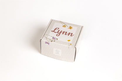 Lavender bath and body set, Natural skincare appreciation gift box by Lizush