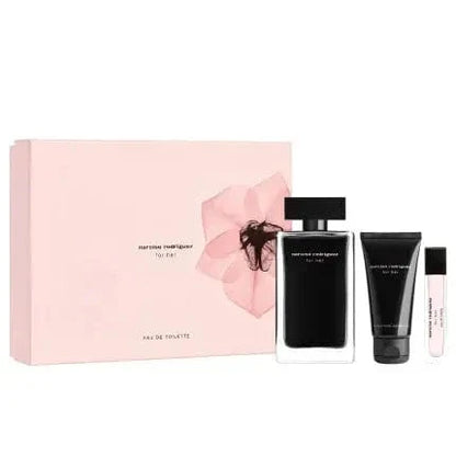 Narciso Rodriguez For Her Eau De Toilette (3pc Gift Set) by perfumesandrea
