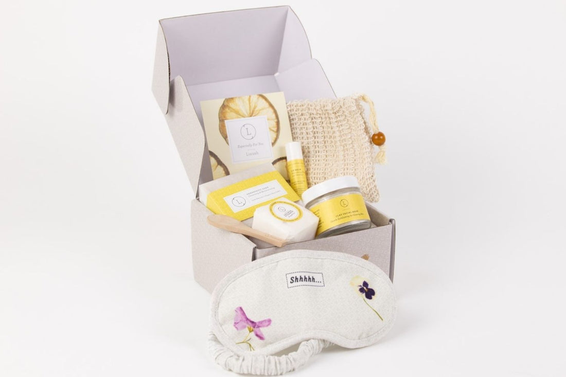 Natural Citrus Bath &amp; Body Skincare Set, A Thoughtful &amp; "Thinking of You" Gift by Lizush