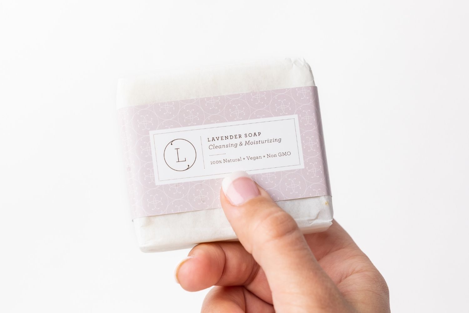 2x Lavender Soap Bar, Natural Handmade Soap, Vegan Skincare gift by Lizush