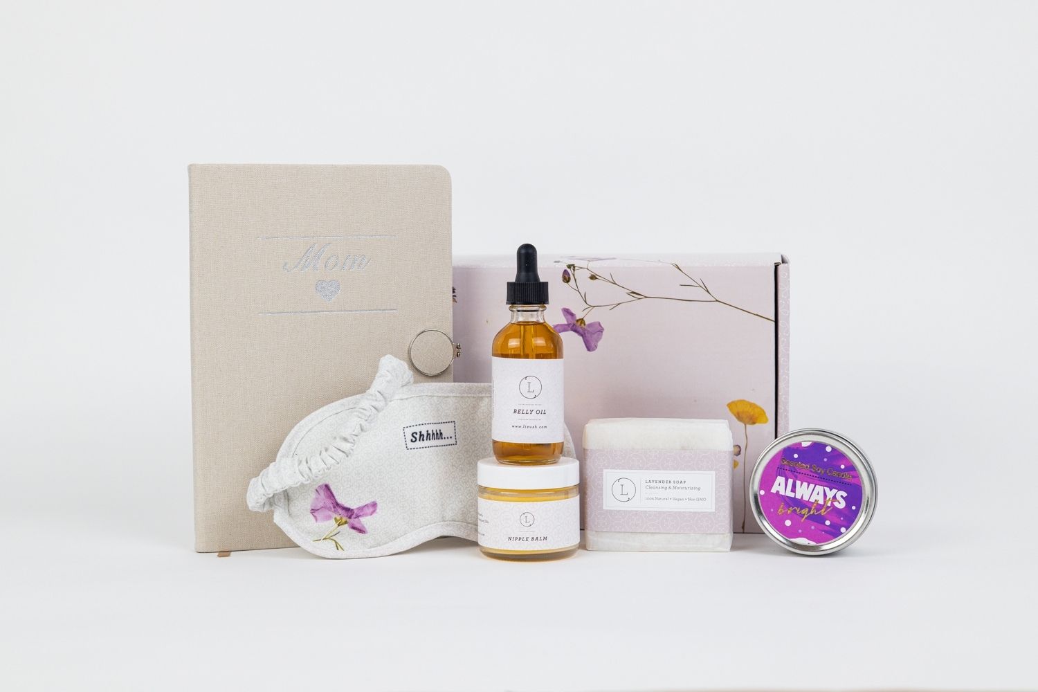 Pampering Mother’s Day Gift Box – Handmade Natural Skincare &amp; Spa Kit by Lizush