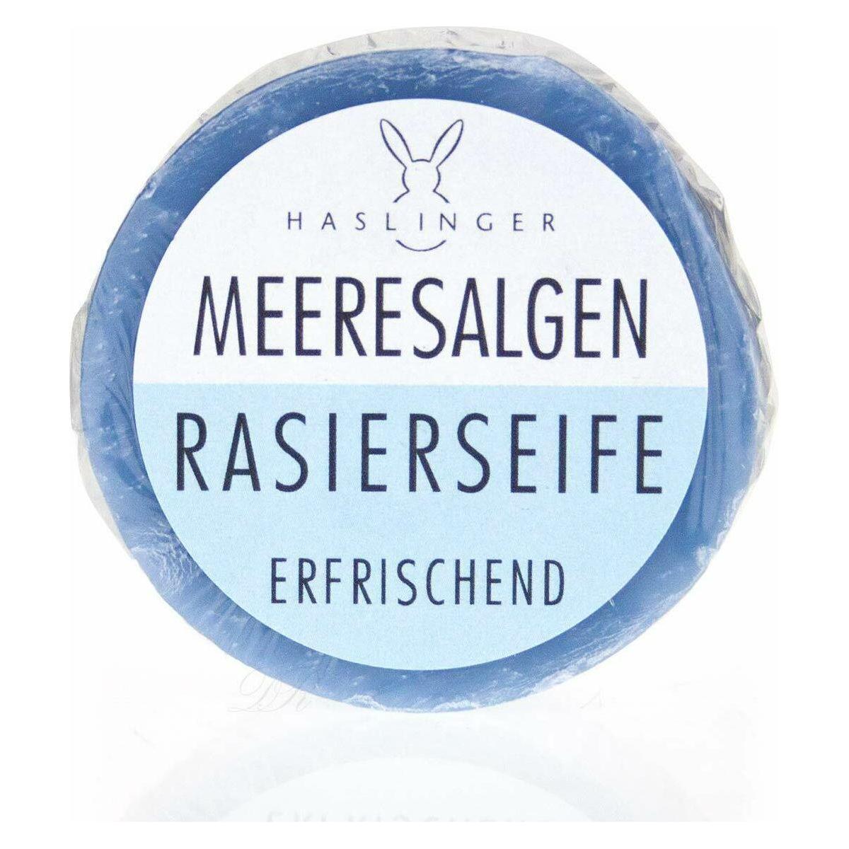 Haslinger Shaving Soap Marine Algae 60g by Pasteur Pharmacy
