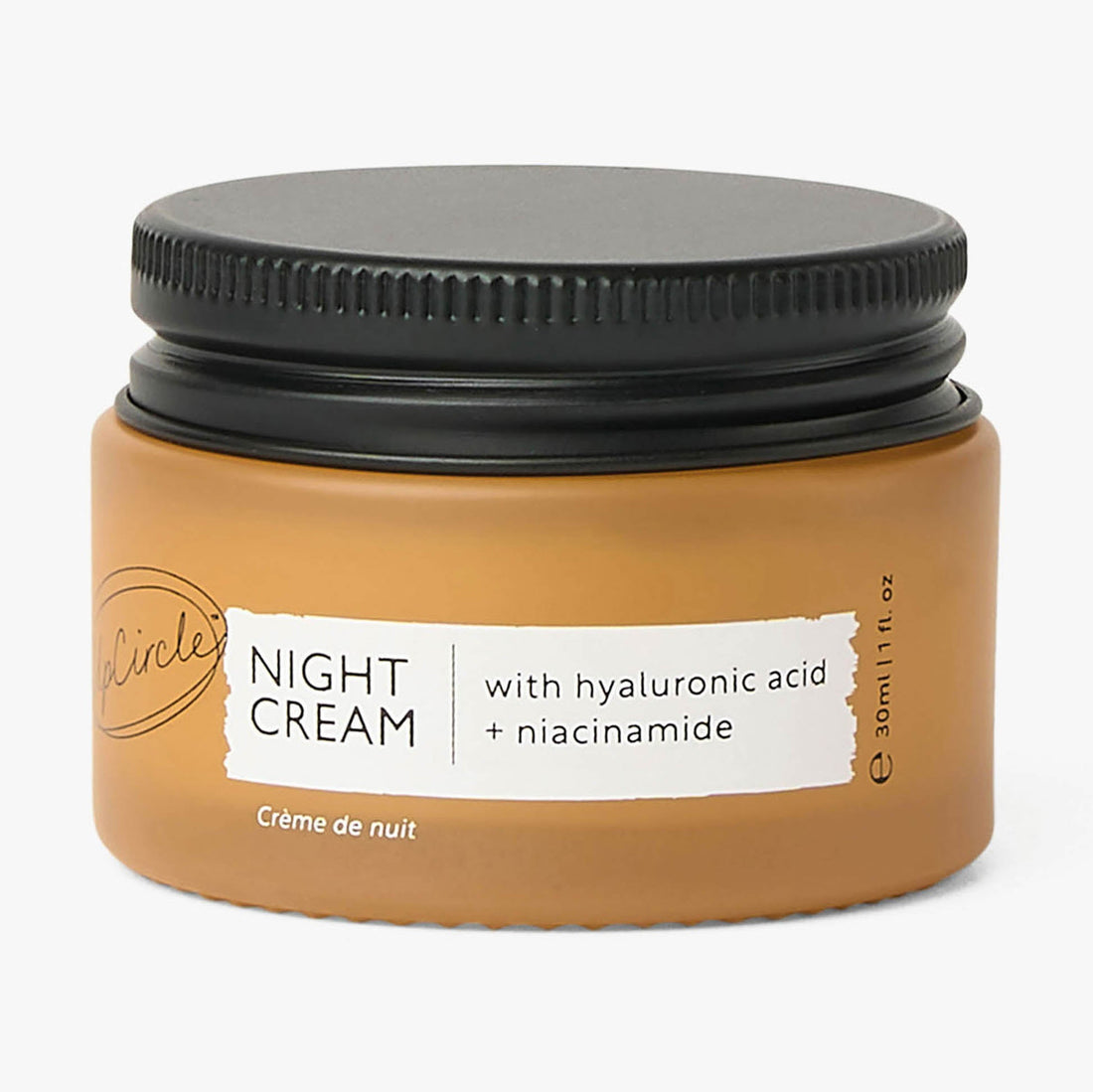 Night Cream with Hyaluronic Acid + Niacinamide - Travel Size by UpCircle