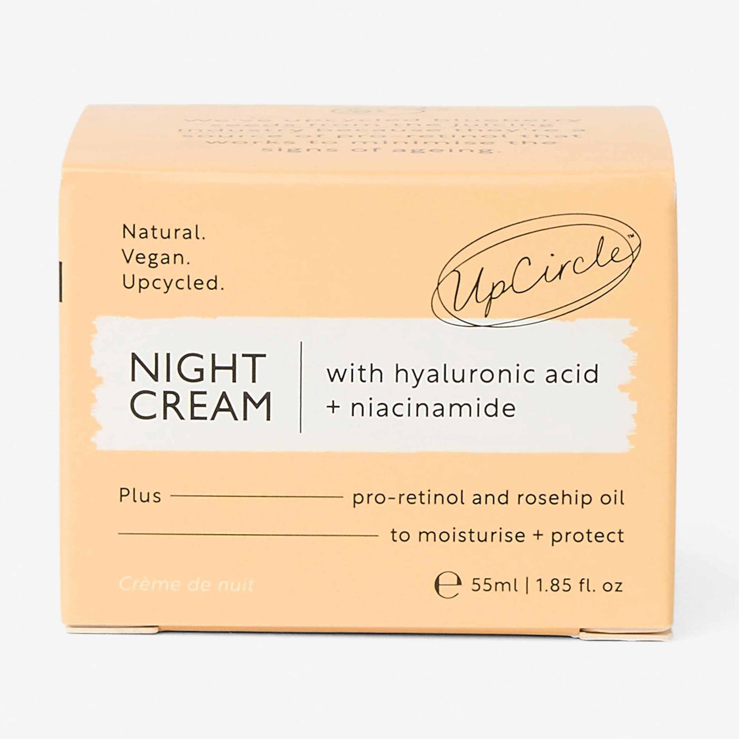 Night Cream with Hyaluronic Acid + Niacinamide by UpCircle