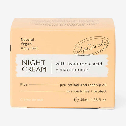 Night Cream with Hyaluronic Acid + Niacinamide by UpCircle