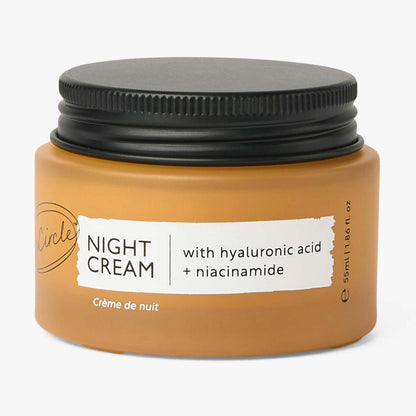 Night Cream with Hyaluronic Acid + Niacinamide by UpCircle