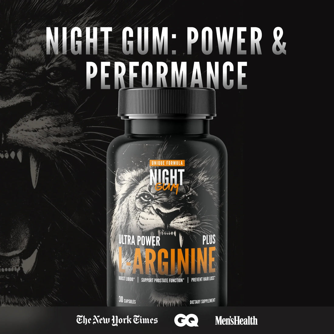 Night Gum Ultra Power L-Arginine Plus by RevitMe - Supplements Store