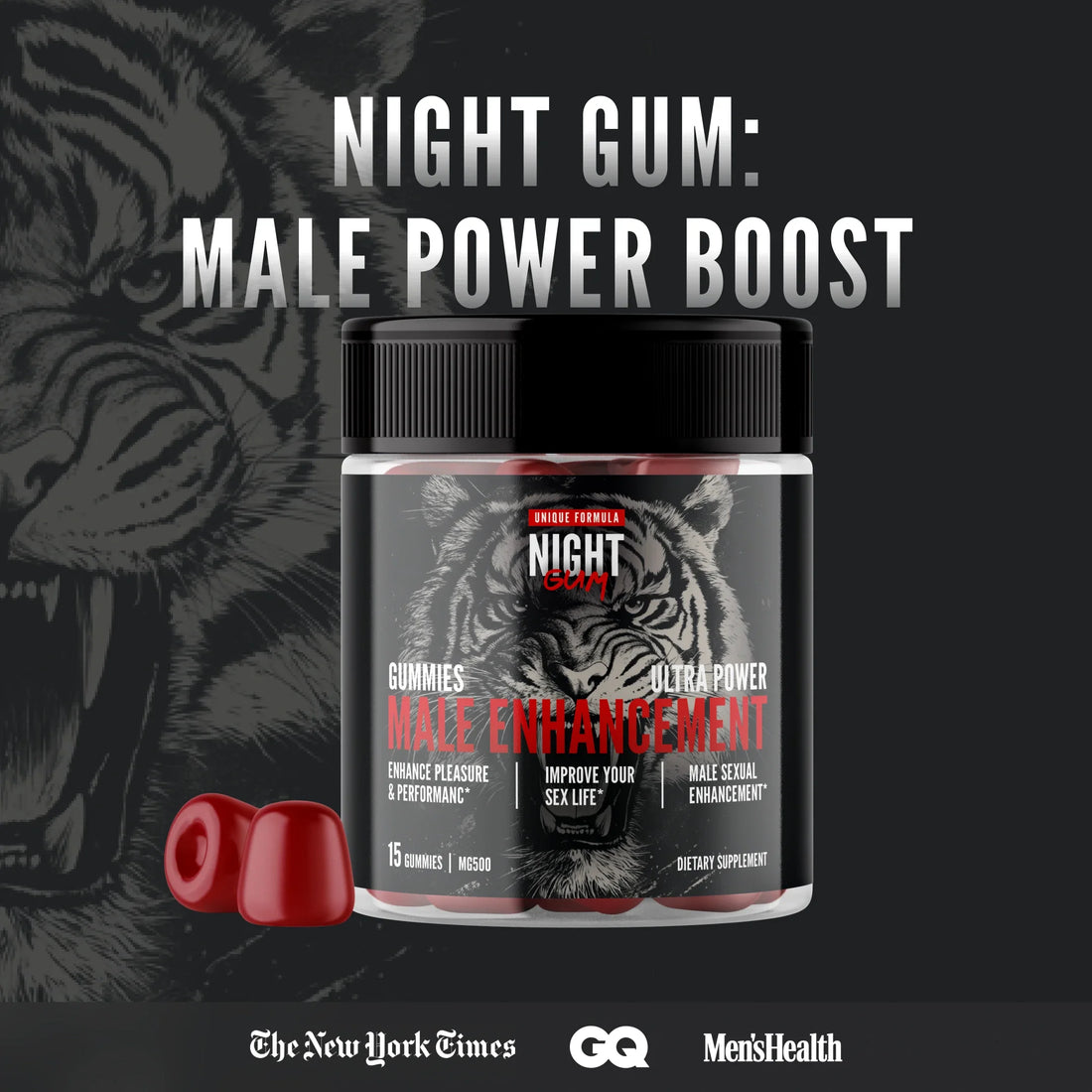 Night Gum Male Enhancement Gummies by RevitMe - Supplements Store