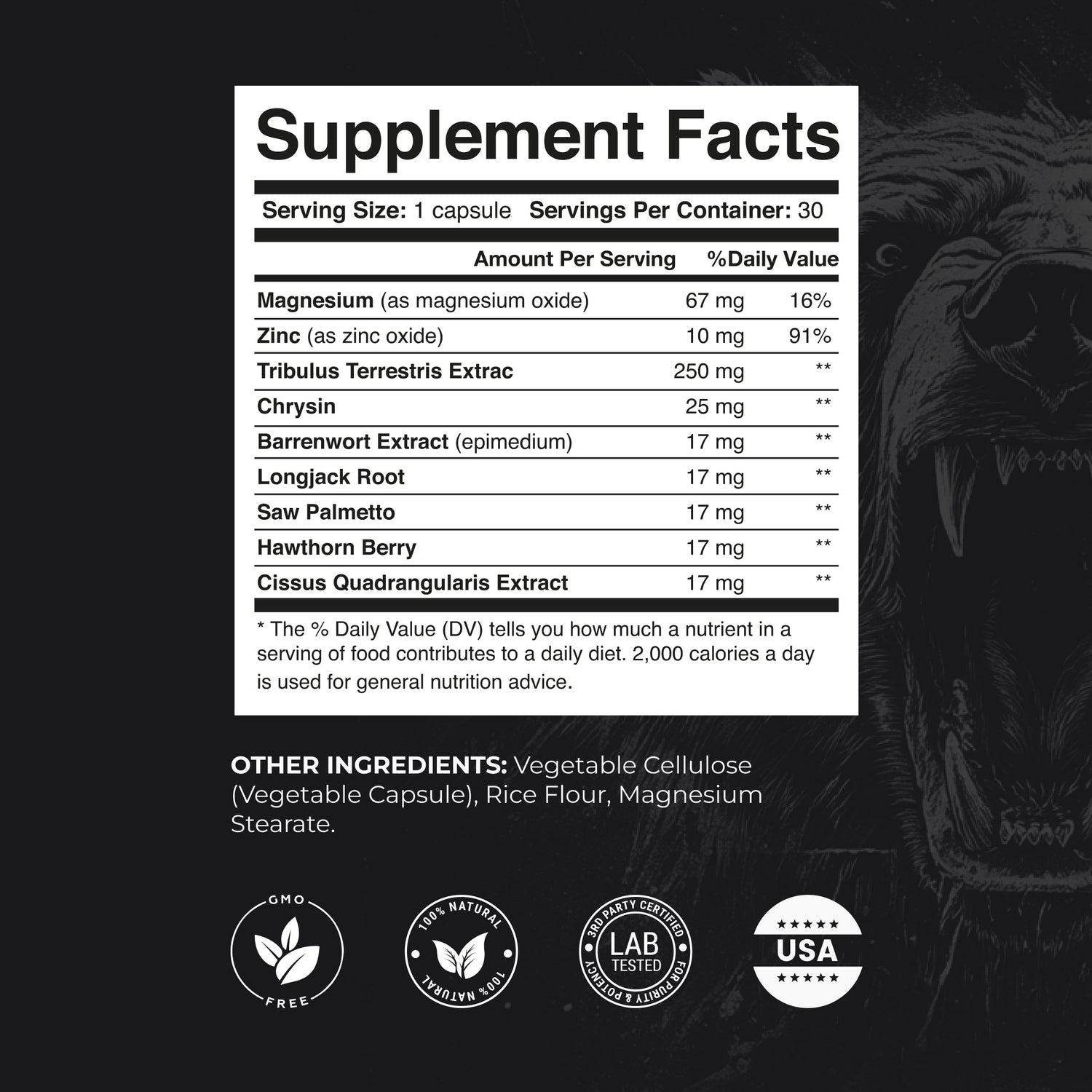 Night Gum testosterone support complex by RevitMe - Supplements Store