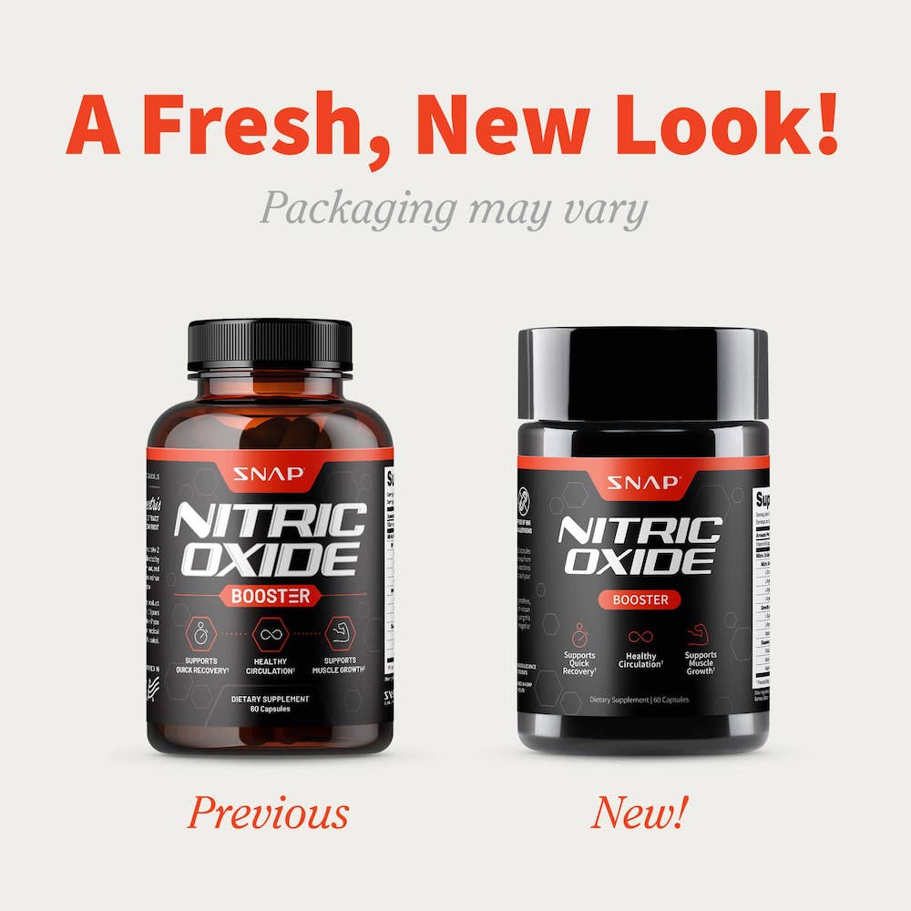 Nitric Oxide Booster - Buy 3, Get 2 FREE! by Snap Supplements