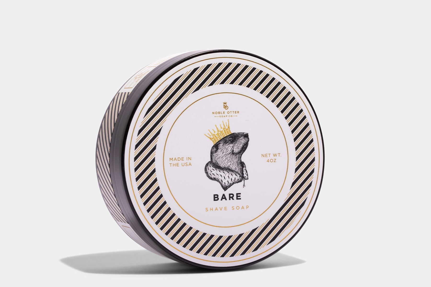 Bare (Unscented) Shave Soap by Noble Otter