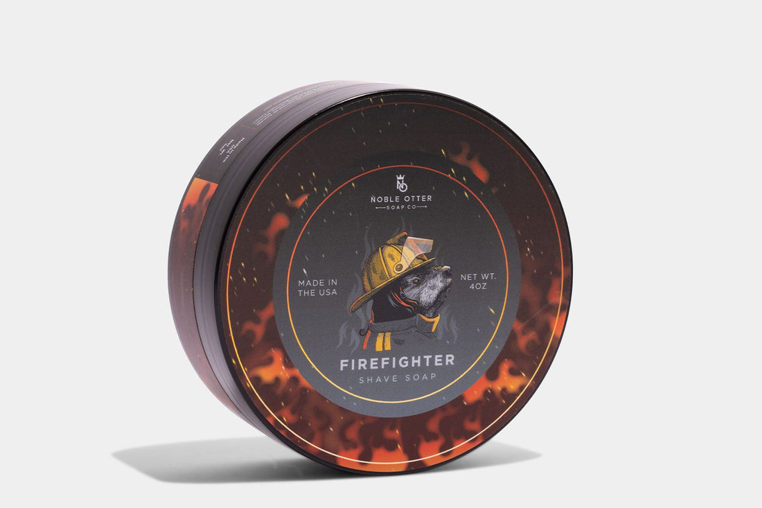 Firefighter Shave Soap by Noble Otter
