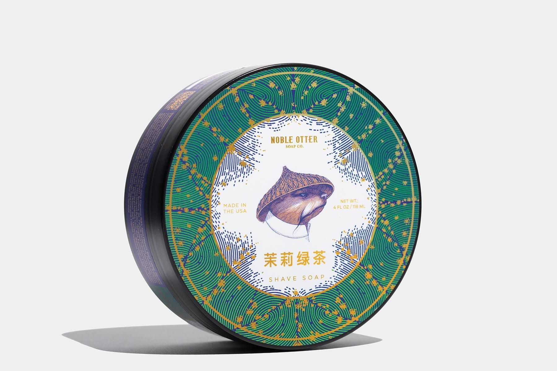 茉莉綠茶 (Jasmine Green Tea) Shave Soap by Noble Otter