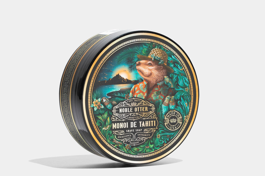 Monoi de Tahiti Shave Soap by Noble Otter