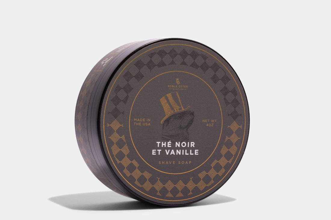Thé Noir et Vanille Shave Soap by Noble Otter