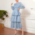 Women Clothing French Elegant Early Spring Casual Retro Lace Fairy Slim Slimming Dress by Ragazza