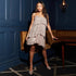 Sweet Spicy Dress Sequined Sleeveless Slimming Sling Party Tiered Dress by Ragazza