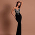Niche Design Beads Rhinestones Tube Top Bandage One Piece Dress Party Evening Dress Slim Fit Maxi Dress by Ragazza